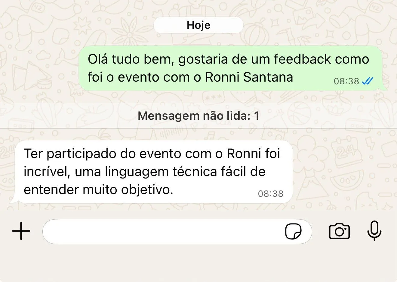 Depoimento de profissional sobre o método do Ronni